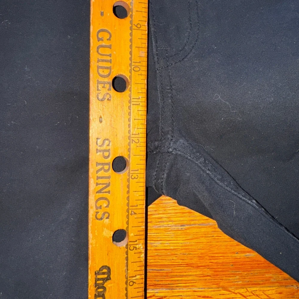 Brahma Mens Black Utility Carpenter Work Pants Straight Leg‎ 32x32 Hammer Loop